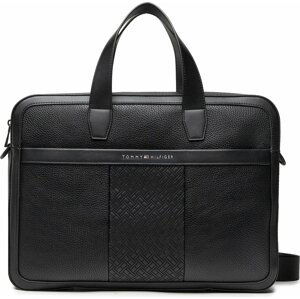 Brašna na notebook Tommy Hilfiger Central Slim Computer Bag AM0AM09150 Černá