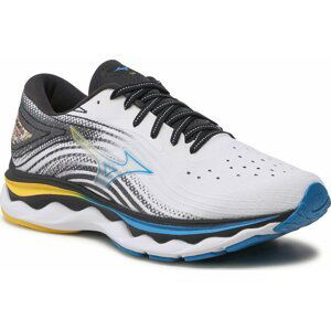 Boty Mizuno Wave Sky 6 J1GC220201 White/Cyber Yellow/Indigo