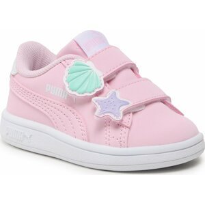 Sneakersy Puma Smash V2 Mermaid V Inf 391899 02 Pearl Pink /White/Violet/Mint