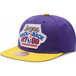 Kšiltovka Mitchell & Ness HHSS4195 Purple/Yellow