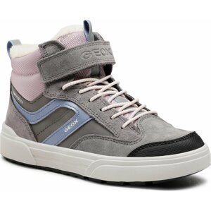 Kotníková obuv Geox J Weemble G. B J260LA 0ME22 C0502 D Grey/Pink