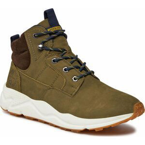 Kotníková obuv Jack&Jones 12240463 Dark Olive 4282331