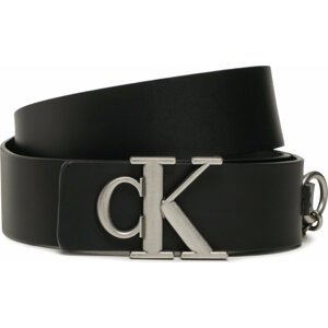 Dámský pásek Calvin Klein Jeans Mono Hardware Leather Belt 30mm K60K610363 0GP