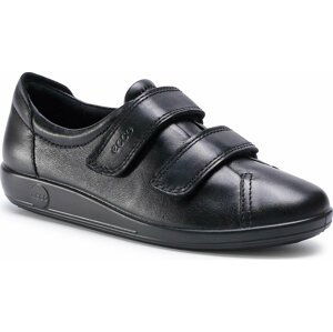 Polobotky ECCO Soft 2.0 20651356723 Black With Black Sole