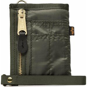 Velká pánská peněženka Alpha Industries Utility Wallet 108958 Sage/Greem 01