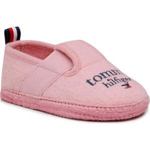 Bačkory Tommy Hilfiger Indoor Slipper 1A1-32439-1506 Pink 302