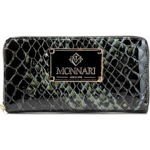 Velká dámská peněženka Monnari PUR0140-M20 Black With Green