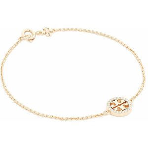 Náramek Tory Burch Miller Pave Chain Bracelet Tory 80997 Gold/Crystal 783