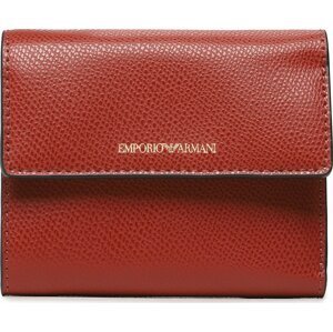 Malá dámská peněženka Emporio Armani Y3H185 YH15A 84054 Mattone/Nero