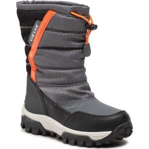 Sněhule Geox J Himalaya B.B Abx A J26FRA 0FU50 C0904 S Dk Grey/Orange