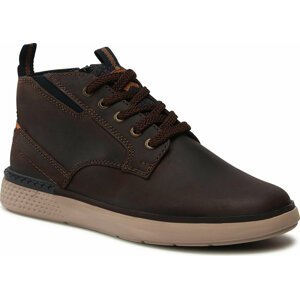 Sneakersy Wrangler Challenger Ankle WM22113A Dk. Brown 030