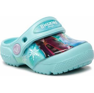 Nazouváky Crocs Fl Disney Frozen II Clog T 206804 Ice Blue