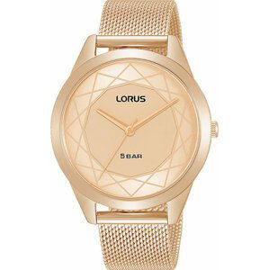 Hodinky Lorus RG284TX9 Rose Gold/Rose Gold