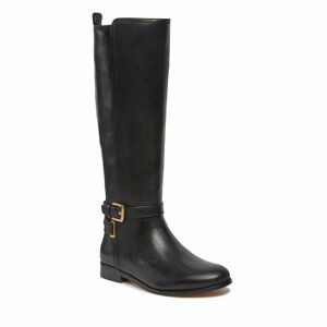 Kozačky ve vojenském stylu Lauren Ralph Lauren 802912396001 Black