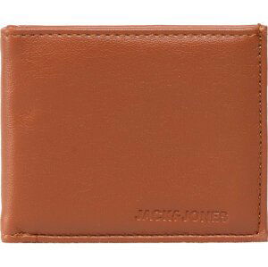 Malá pánská peněženka Jack&Jones Jaczack Wallet 12213118 Cognac