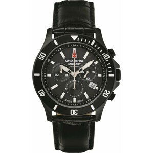 Hodinky Swiss Alpine Military 7022.9577 Black/Black