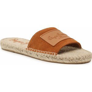 Espadrilky Pepe Jeans Siva Berry PLS90583 Cognac 879