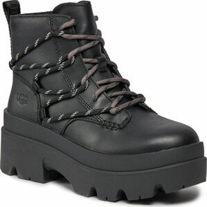 Polokozačky Ugg W Brisbane Lace Up 1149650 Blk