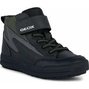 Sneakersy Geox J Arzach Boy J364AF 0MEFU C0033 D Black/Military