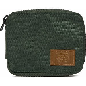 Malá pánská peněženka Vans Ordway Zip Wallet VN000F0BBZ01 Deep Forest