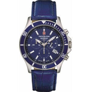 Hodinky Swiss Alpine Military 7022.9535 Blue