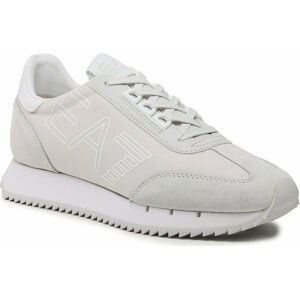 Sneakersy EA7 Emporio Armani X8X101 XK257 S284 Oyster Mushroom/Wht