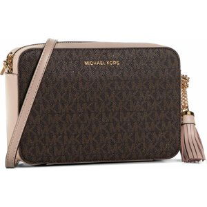 Kabelka MICHAEL Michael Kors Jet Set 32F8GF5M2B Hnědá