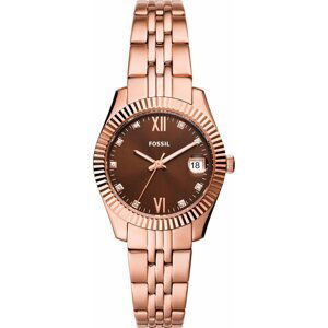 Hodinky Fossil Scarlette Mini ES5324 Brown/Rose Gold