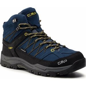 Trekingová obuv CMP Kids Rigel Mid Trekking Shoe Wp 3Q12944J Blue Ink/Yellow
