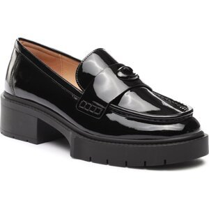 Loafersy Coach Leah Ptnt Lth Loafer CM752 Black Patent BKA