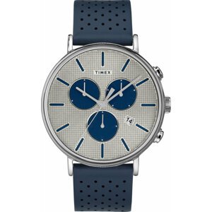 Hodinky Timex Fairfield TW2R97700 Navy/Silver