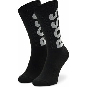 Pánské klasické ponožky Boss Qs Rib Logo Cc 50467748 001