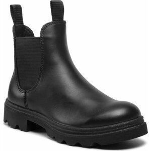 Kotníková obuv s elastickým prvkem ECCO Grainer W 21470301001 Black