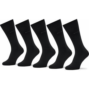Sada 5 párů vysokých ponožek unisex Boss 5P Rs Uni Color Cc 50478221 001