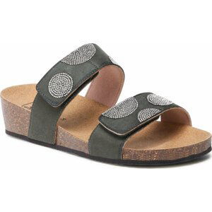 Nazouváky Scholl F29875 Dubai 2 Straps Med 1028 Khaki