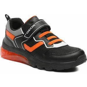 Sneakersy Geox J Ciberdron Boy J36LBC 011FE C0038 DD Black/Orange