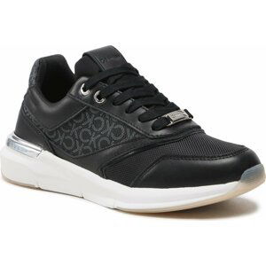 Sneakersy Calvin Klein Flexi Runner - Mono HW0HW01437 Black Mono 0GN