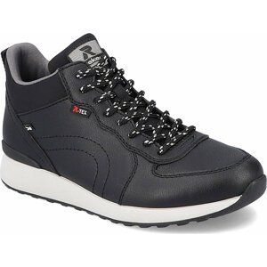 Sneakersy Rieker 07660-00 Schwarz  / Nero  / Black 00