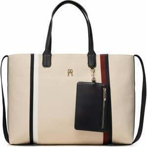Kabelka Tommy Hilfiger Iconic Tommy Tote Corp AW0AW15157 0F6