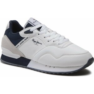 Sneakersy Pepe Jeans London One M Club PMS30949 White 800