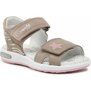 Sandály Superfit 1-006136-4000 D Beige/Pink