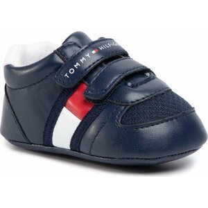 Sneakersy Tommy Hilfiger Velcro Shoe T0B4-30191-0271 Blue/White X007