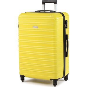 Velký tvrdý kufr Semi Line T5492-5 Žlutá