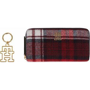 Dárková sada Tommy Hilfiger Large Za W Th Charm Check AW0AW158580GZ Check 0GZ