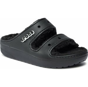 Nazouváky Crocs Crocs Classic Cozzy Sandal 207446 Black/Black 060