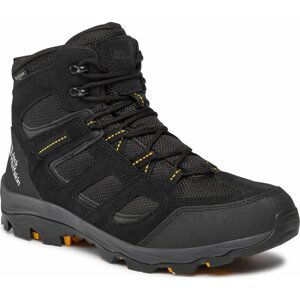 Trekingová obuv Jack Wolfskin Vojo 3 Texapore Mid M 4042462 Black / Burly Yellow Xt