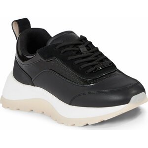 Sneakersy Calvin Klein 2 Piece Runner S Lace Up-Nano Mn HW0HW01644 Ck Black BEH