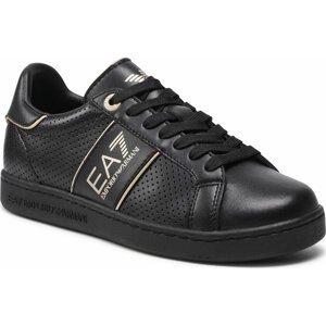 Sneakersy EA7 Emporio Armani X8X102 XK258 M701 Triple Black/Gold