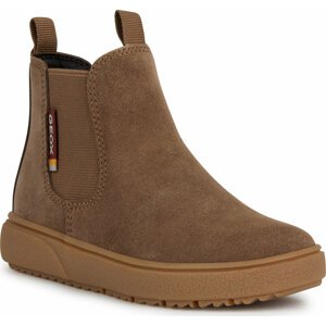 Kozačky Geox J Theleven Boy J36LDB 00022 C0013 S Brown