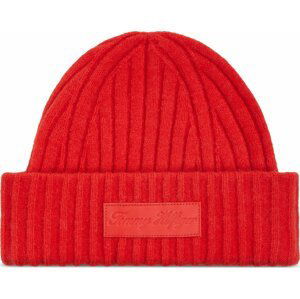 Čepice Tommy Hilfiger Tommy Twist Beanie AW0AW15325 Fireworks SNE